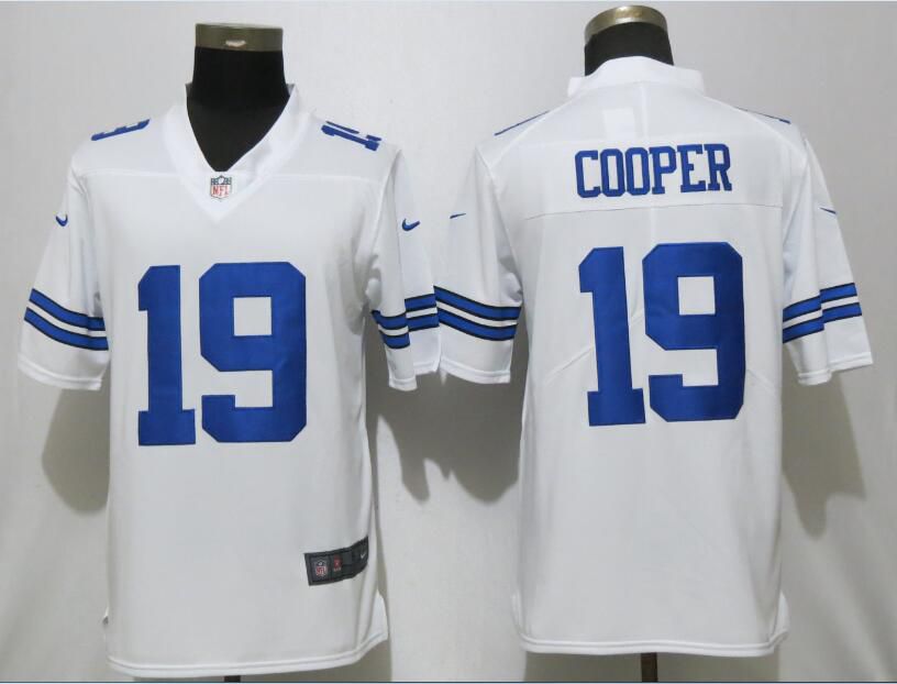 Men Dallas cowboys #19 Cooper White Nike Vapor Untouchable Limited Playe NFL Jerseys->women nfl jersey->Women Jersey